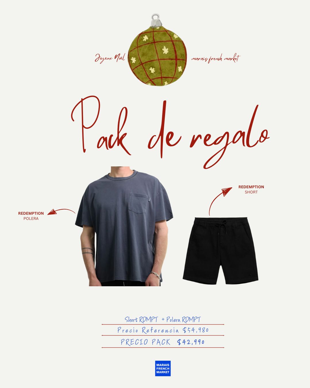 Poleras + Short: $42.990