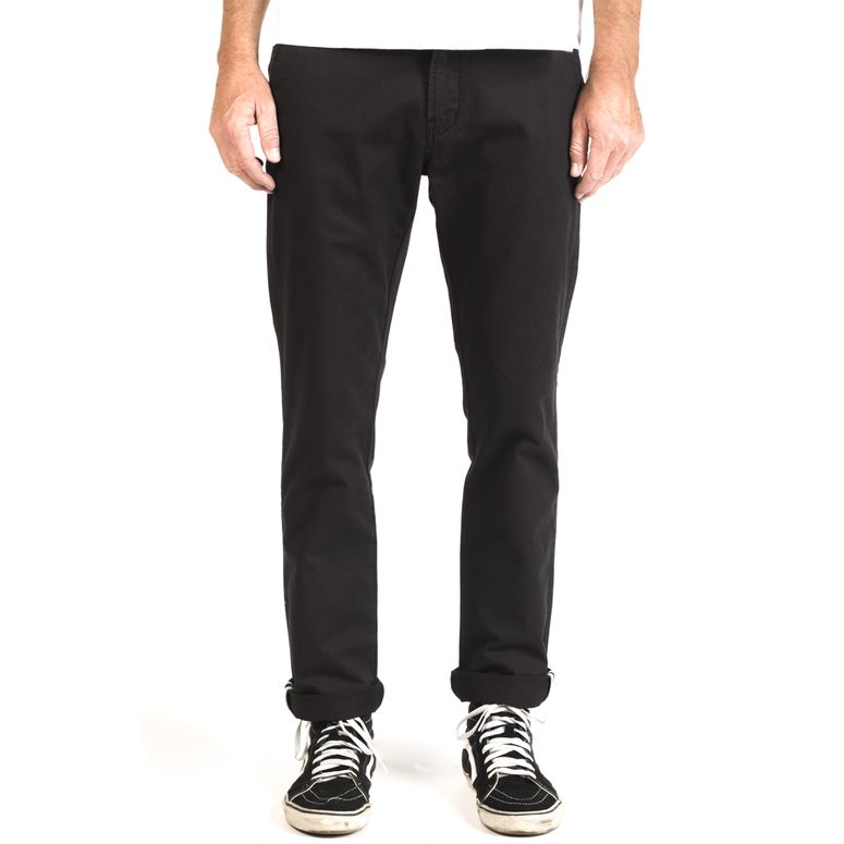 High Tider Chino Pant Slim Fit Black