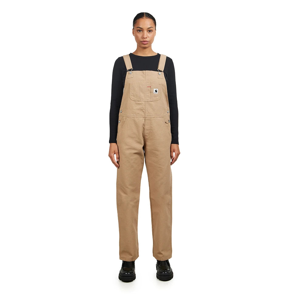 W' Bib Overall Dusty H Brown