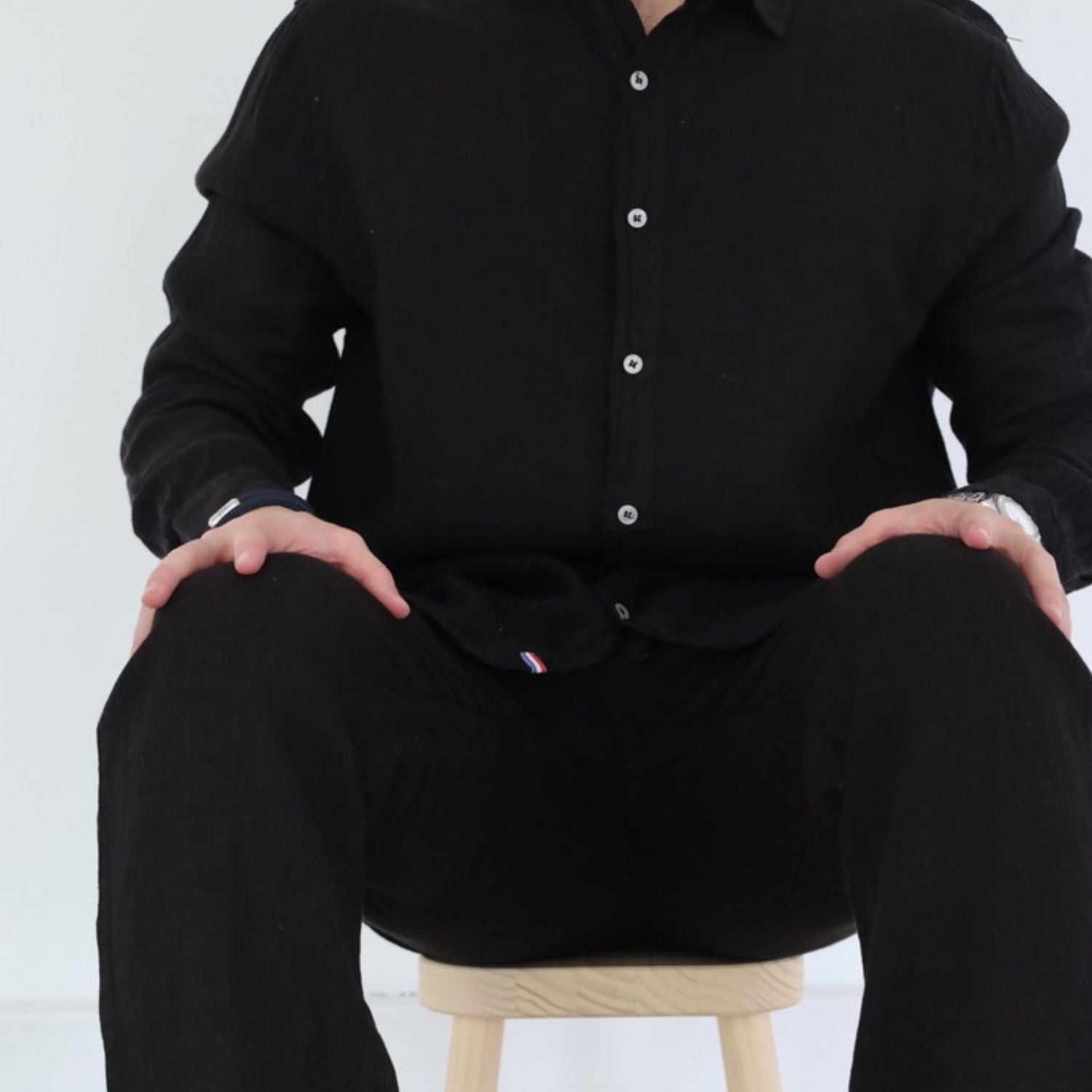 Lino Shirt - Black