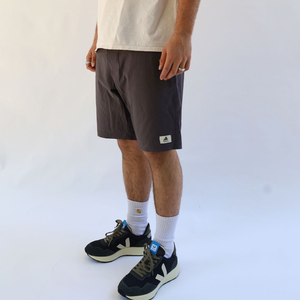 Board Short Swimwear Men Dark Gray