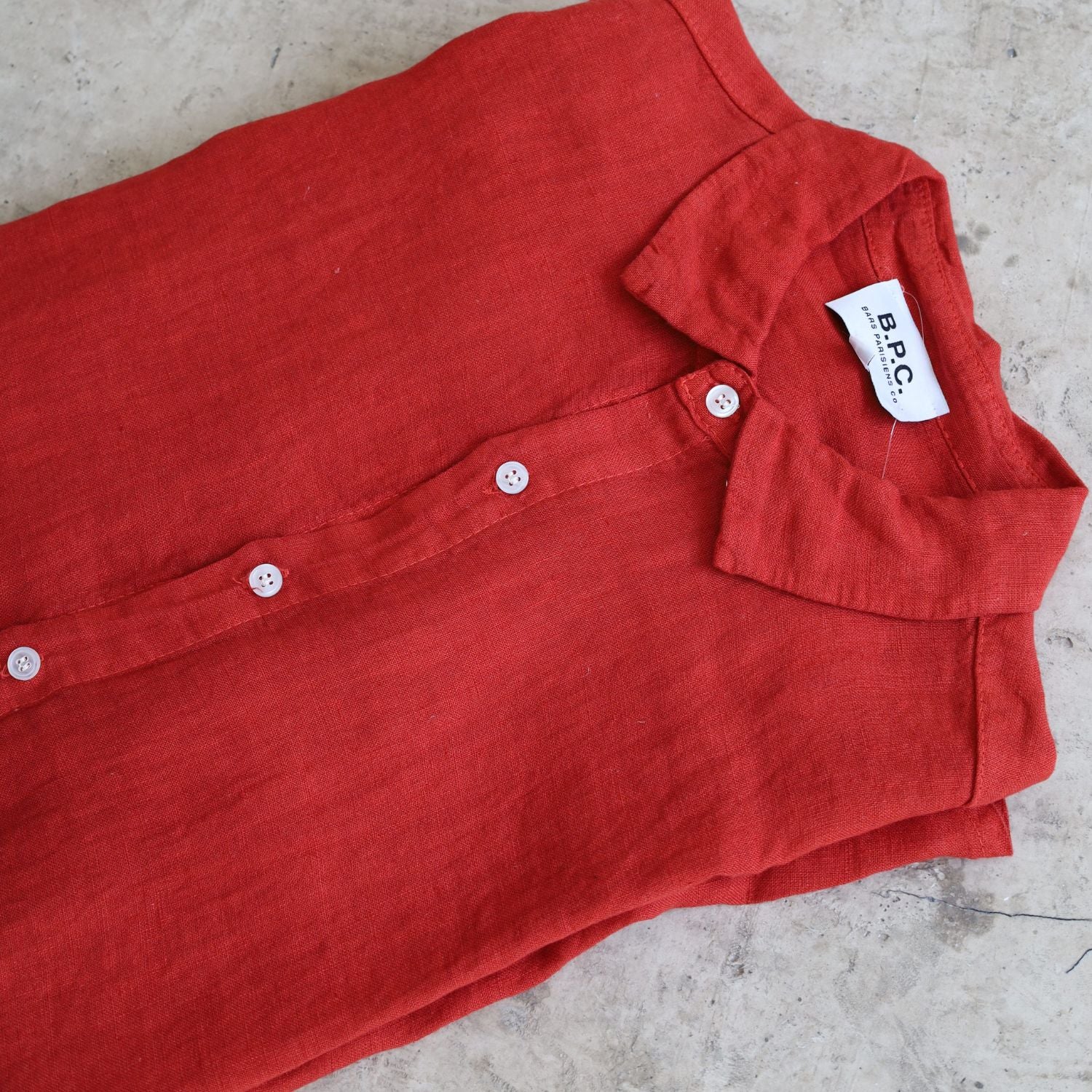 Lino Shirt - Red