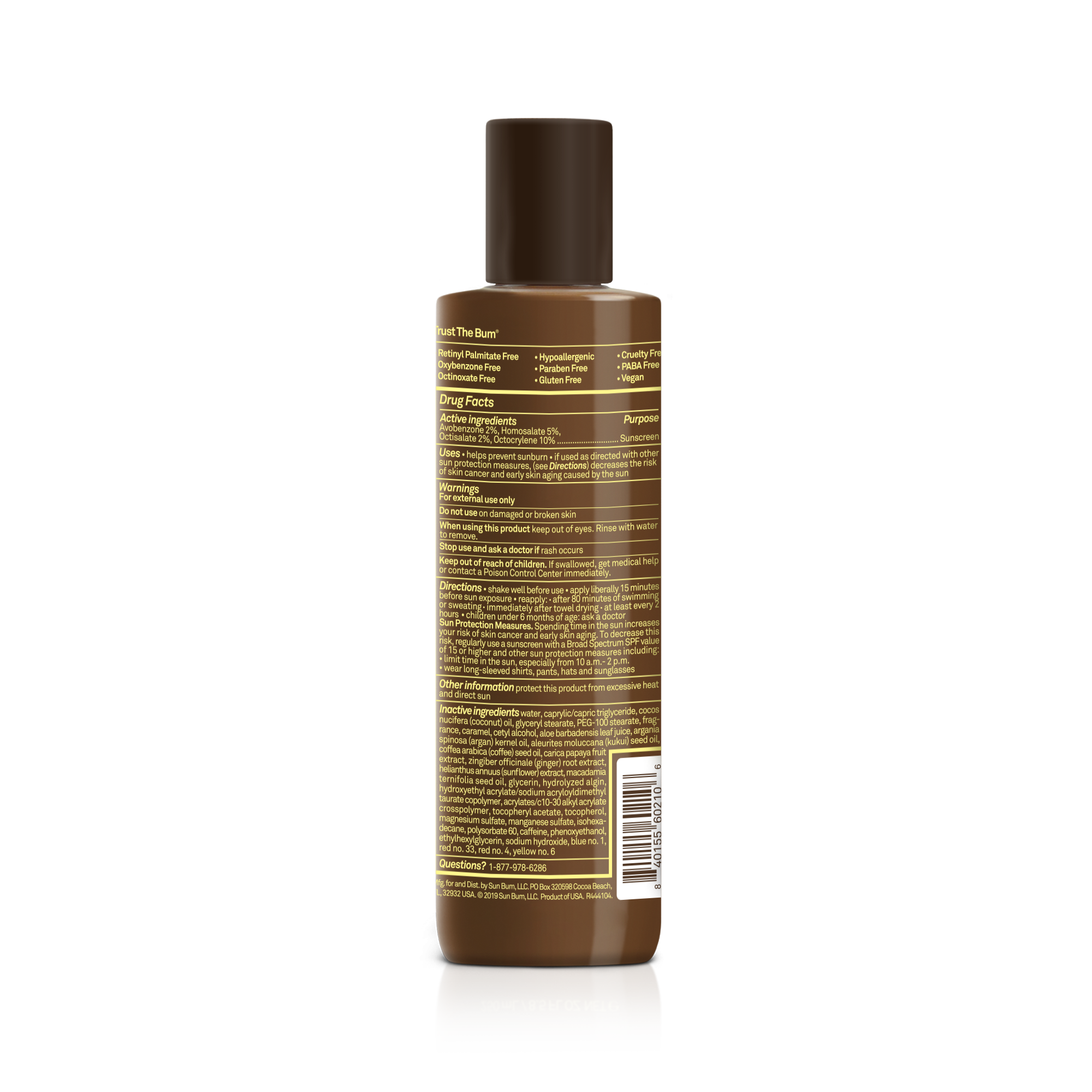 Loción Bronceadora con Protección Solar SPF 15