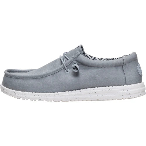Zapatilla Wally Stretch Canvas Hombre - Light Grey