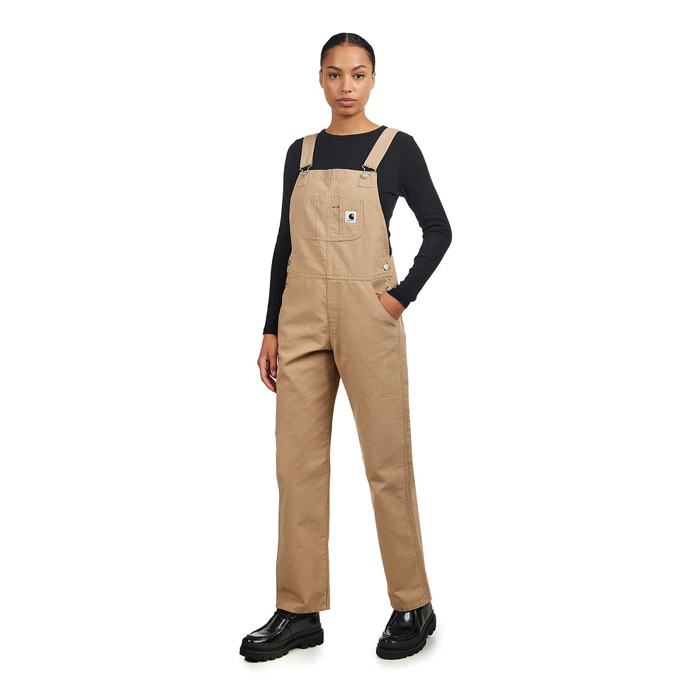 W' Bib Overall Dusty H Brown
