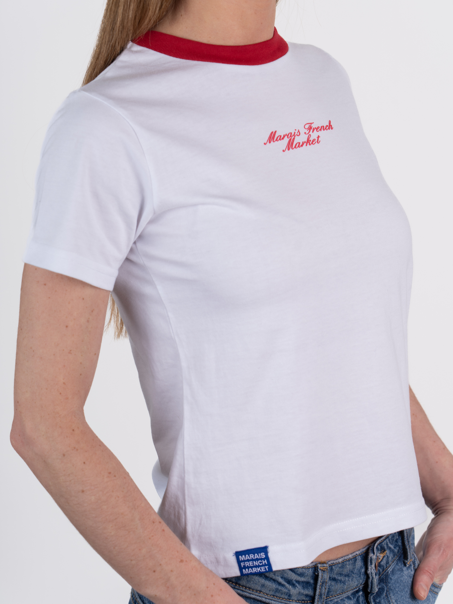 Marais French Market T-Shirt Mujer White