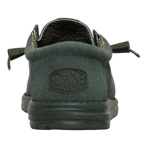 Zapatilla Wally Stretch Canvas Hombre - Deep Green