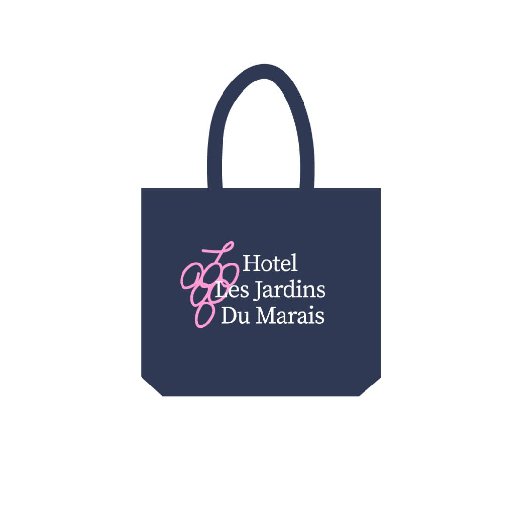 Tote Bag Jardins Du Marais - Navy