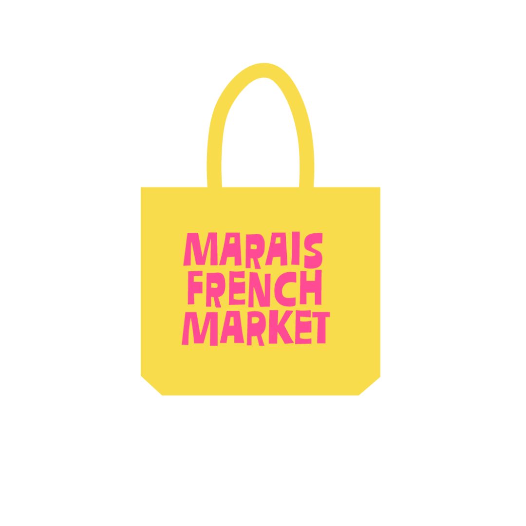 Tote Bag French Market - Amarillo