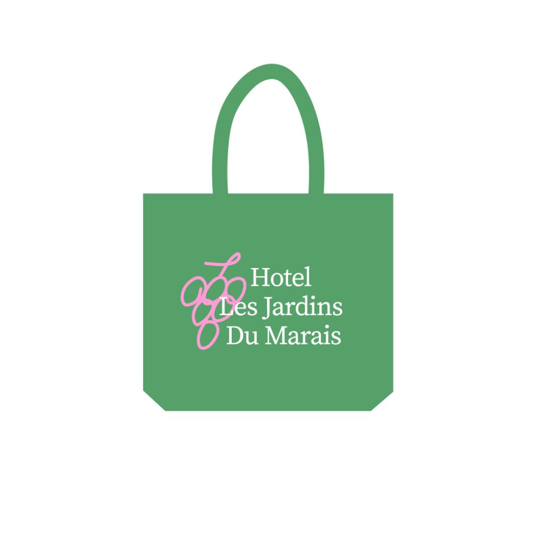 Tote Bag Jardins Du Marais - Verde