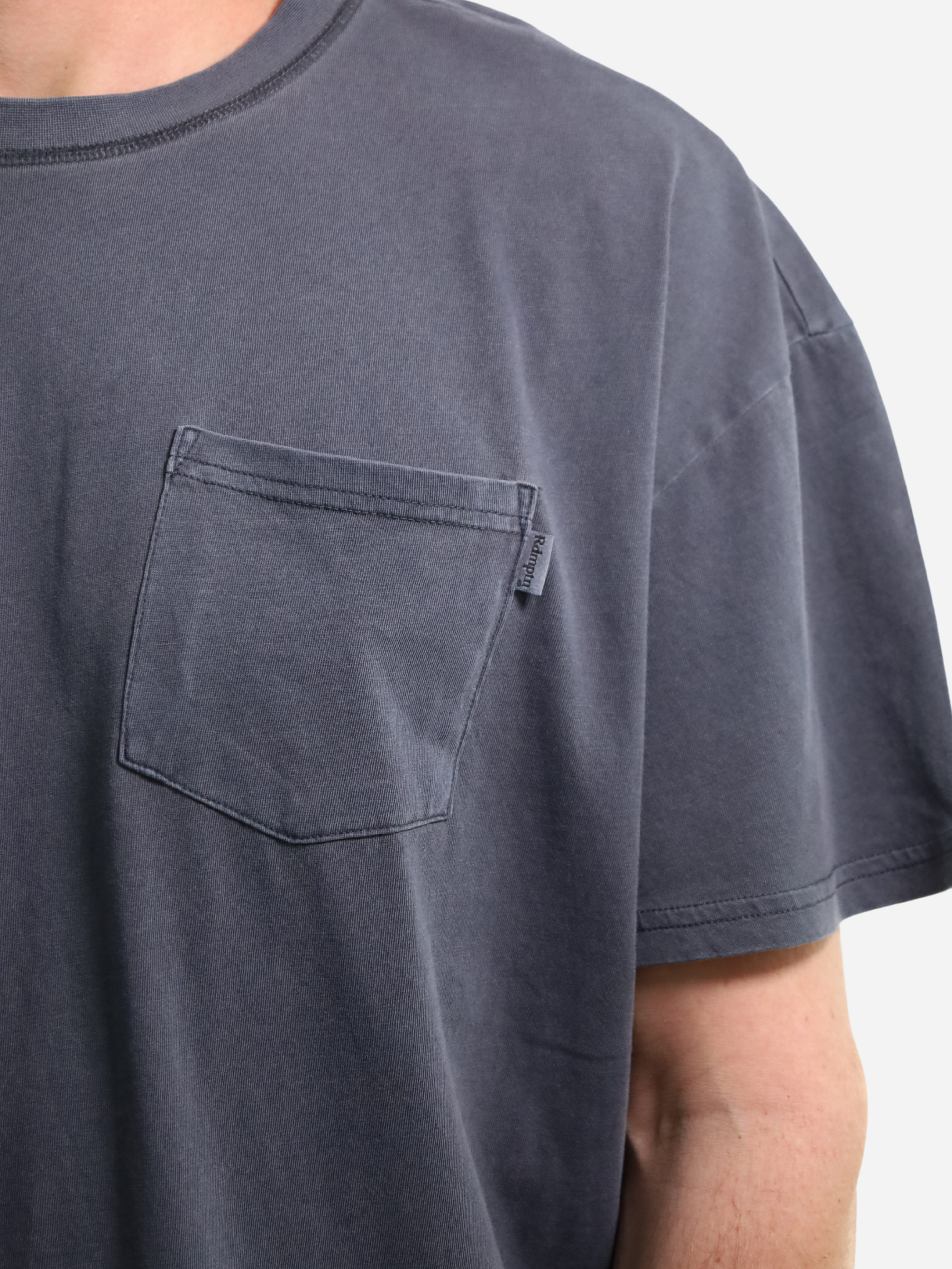 Men Tshirt Pocket Navy