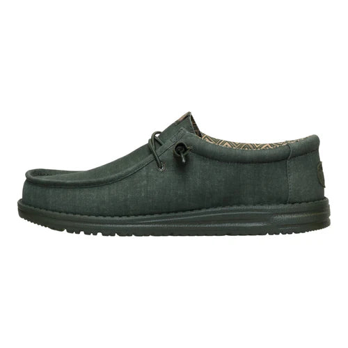 Zapatilla Wally Stretch Canvas Hombre - Deep Green