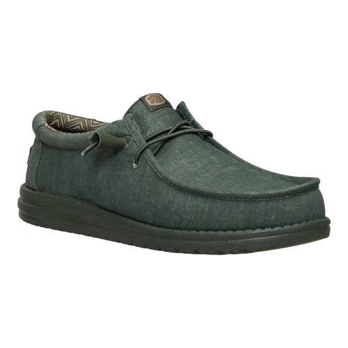 Zapatilla Wally Stretch Canvas Hombre - Deep Green