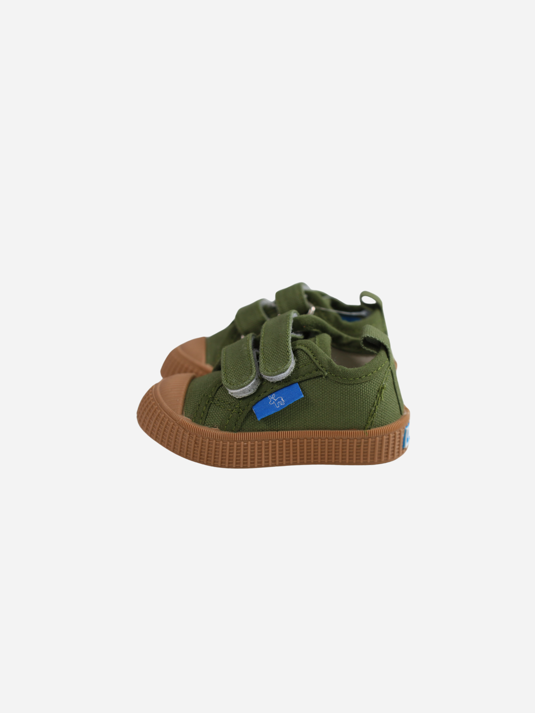 Zapatilla Velcro Niños - Olive