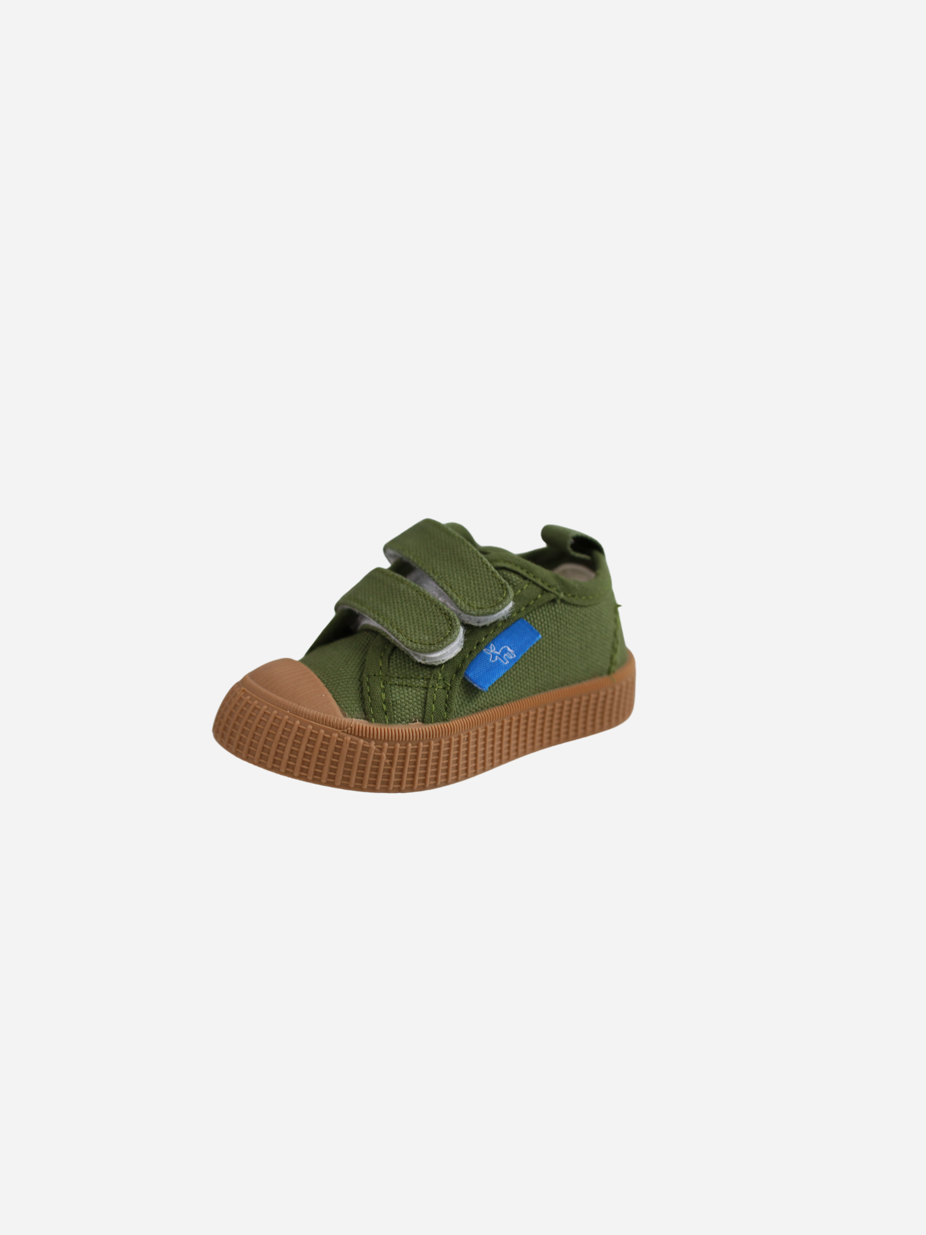 Zapatilla Velcro Niños - Olive