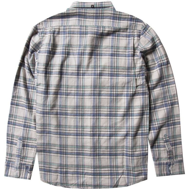 Central Coast LS Flannel Light Grey