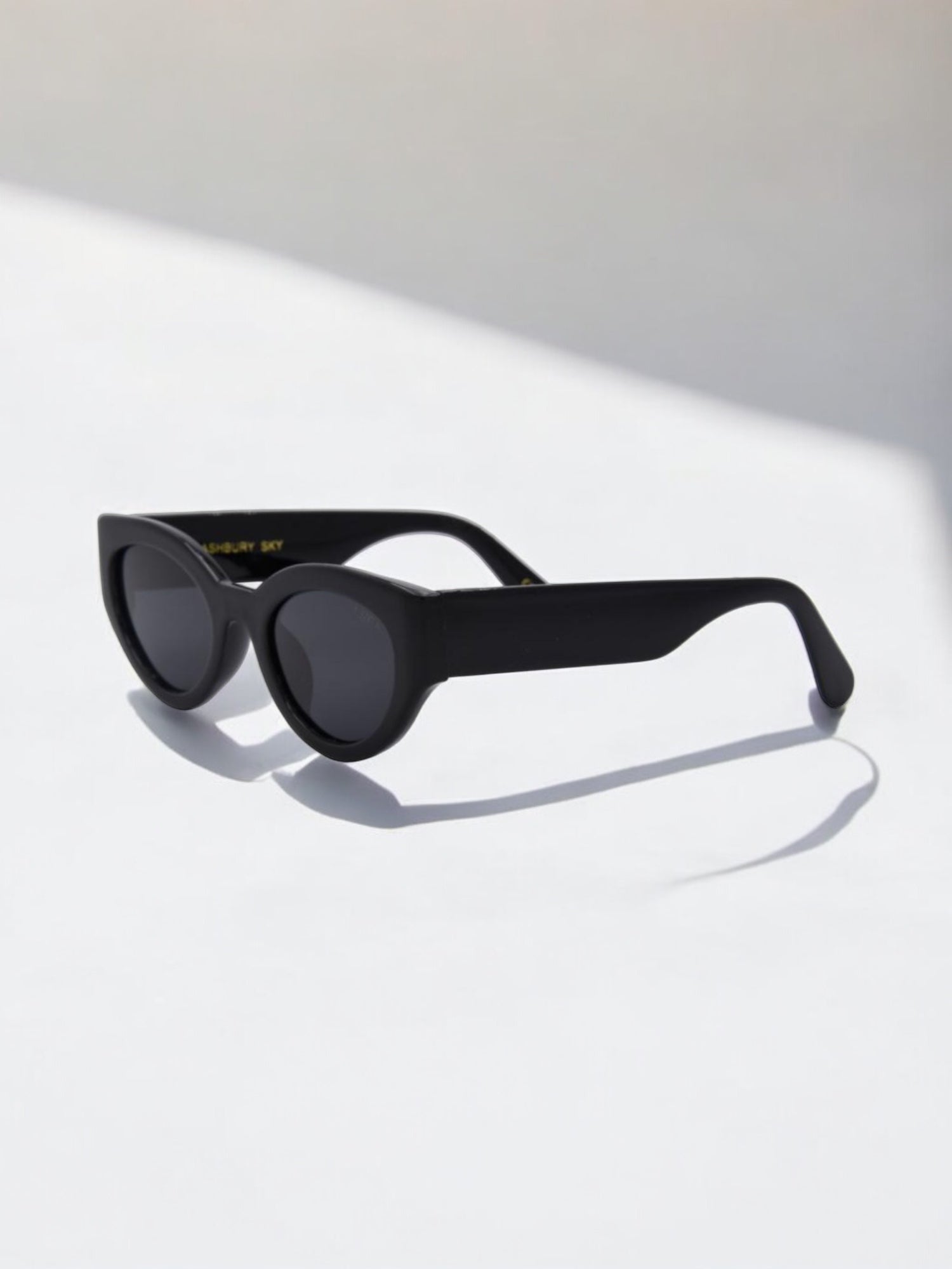 Ashbury - Sky Black / Smoke Polarized Lens