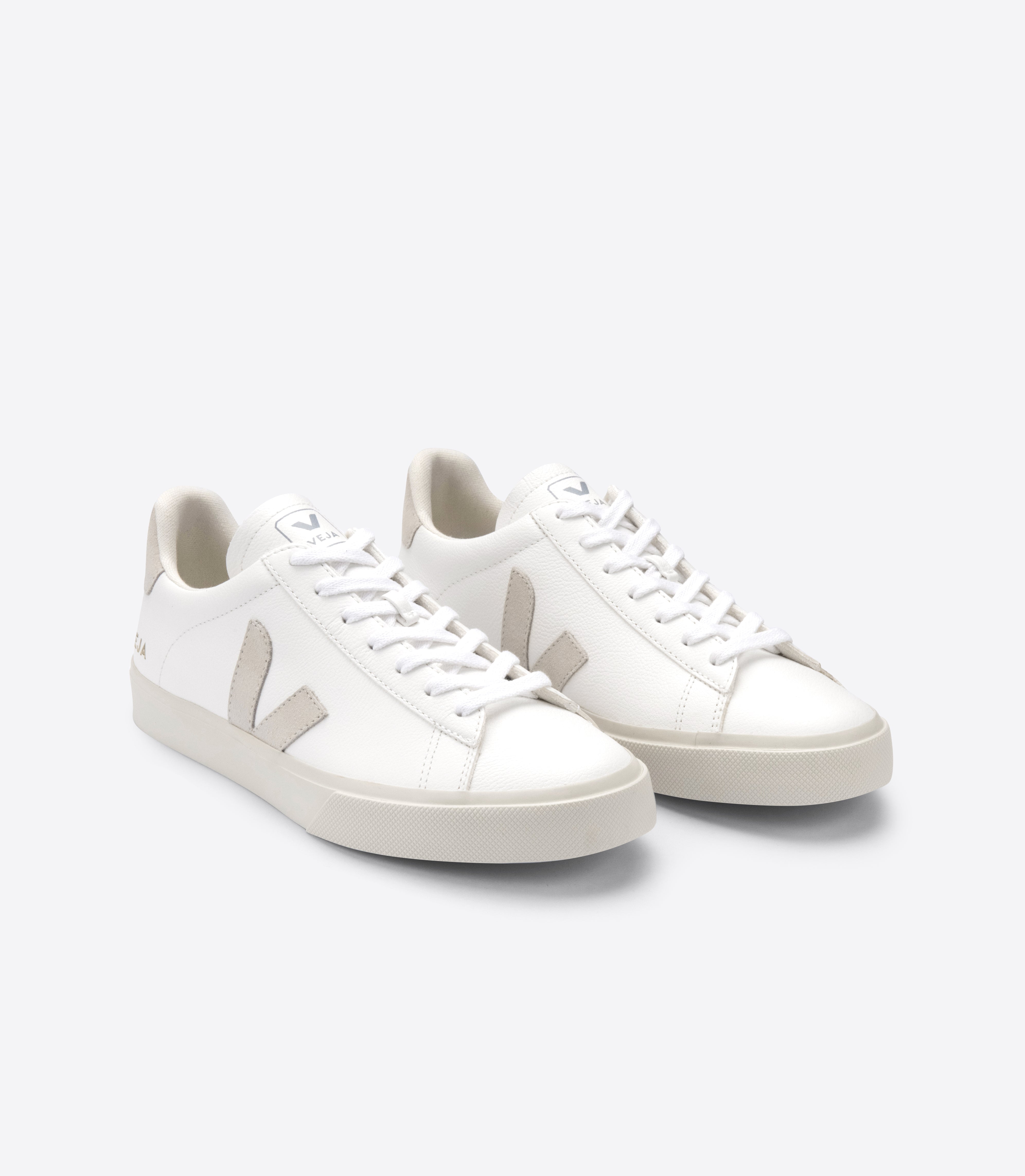 Zapatillas Veja Campo Extra White Natural Suede