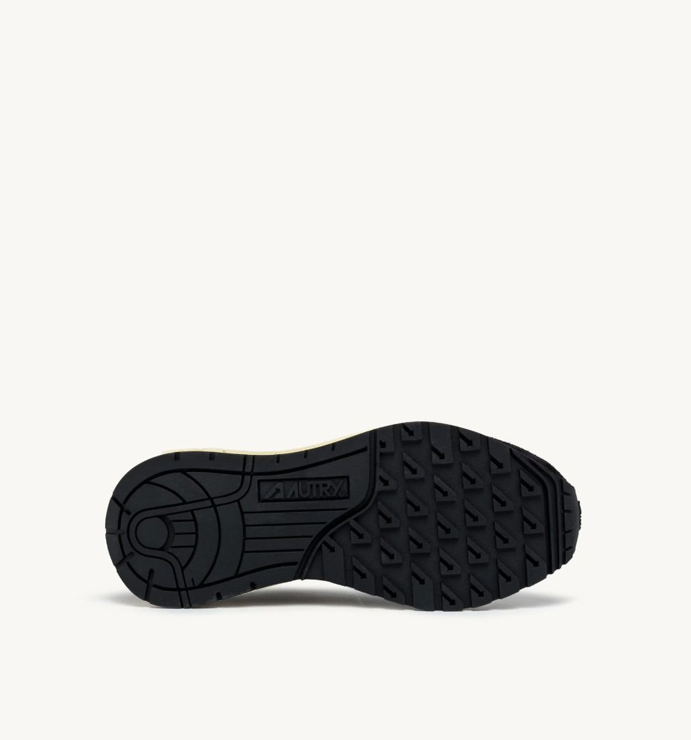 Zapatilla Autry Reelwind Low Sneakers - Black Nylon And Suede