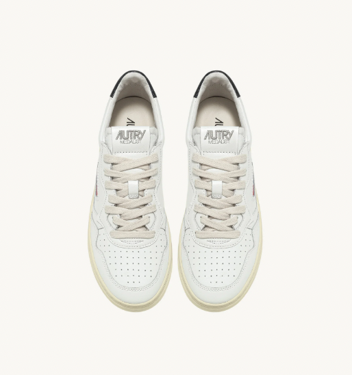 Medalist Low Wom Leat/Leat - Wht/Black 21