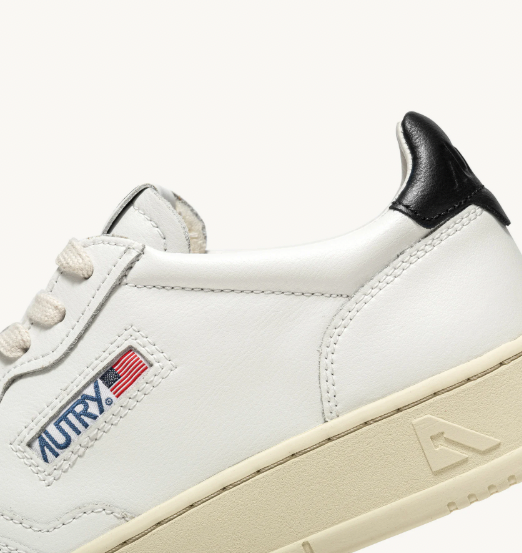 Medalist Low Wom Leat/Leat - Wht/Black 21