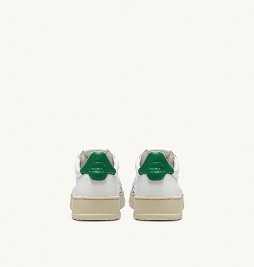 Medalist Low Wom Leat/Leat - Wht/Green 23