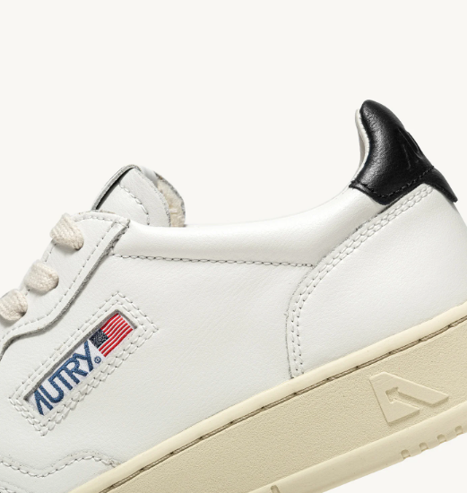 Medalist Low Man Leat/Leat - Wht/Black