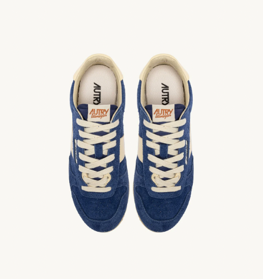 Zapatilla Autry Windspin Low Wom Suede/Leat - Infin/Rut