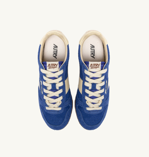 Zapatilla Autry Windspin Low Wom Suede/Leat - Bic/Rut