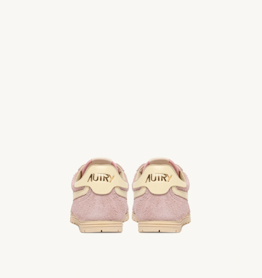 Zapatilla Autry Windspin Low Wom Suede/Leat - Rose/Rut