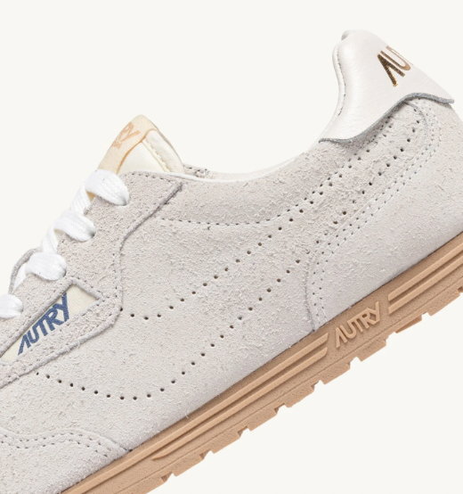 Zapatilla Autry Windspin Low Wom Perfor/Suede - Off White