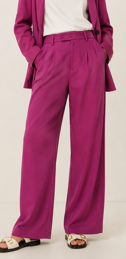 Scotch & Soda Satin Wide Leg Pants