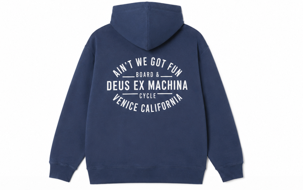 Deus Ain´t We Got Fun Hoodie - Navy