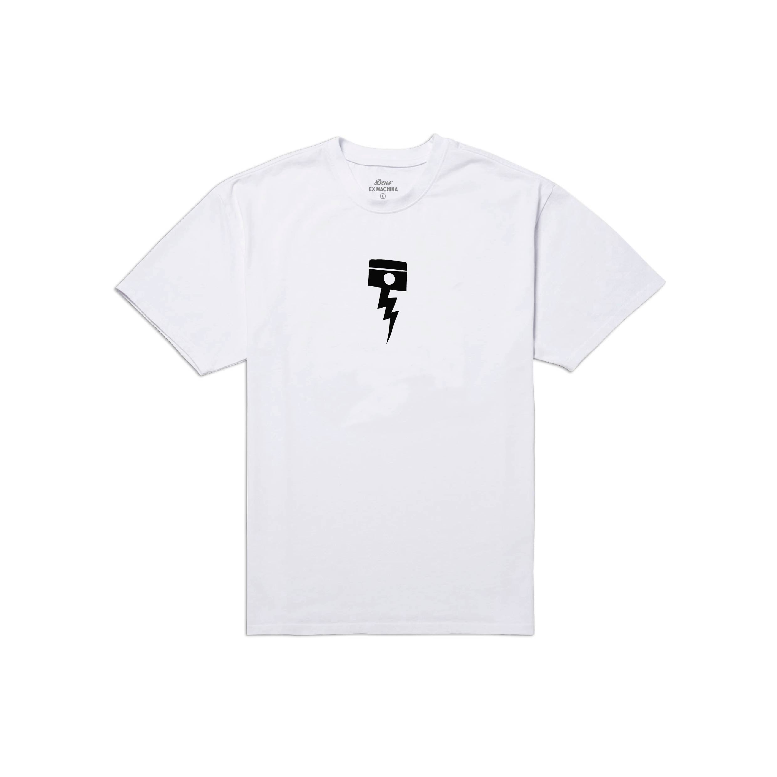 Deus motorcycle white tshirt