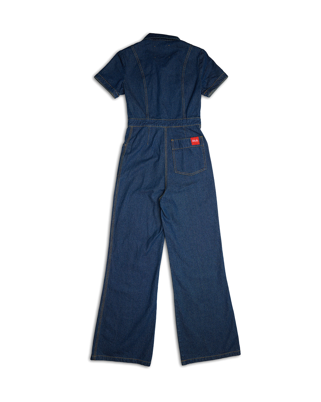 Enterito Jeans Mujer Deus Ex Machina Beatnik Overall Azul Vintage