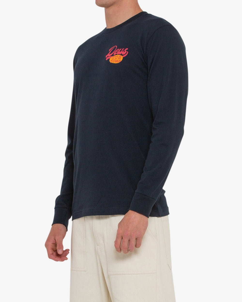 Marigold Ls Tee - Navy
