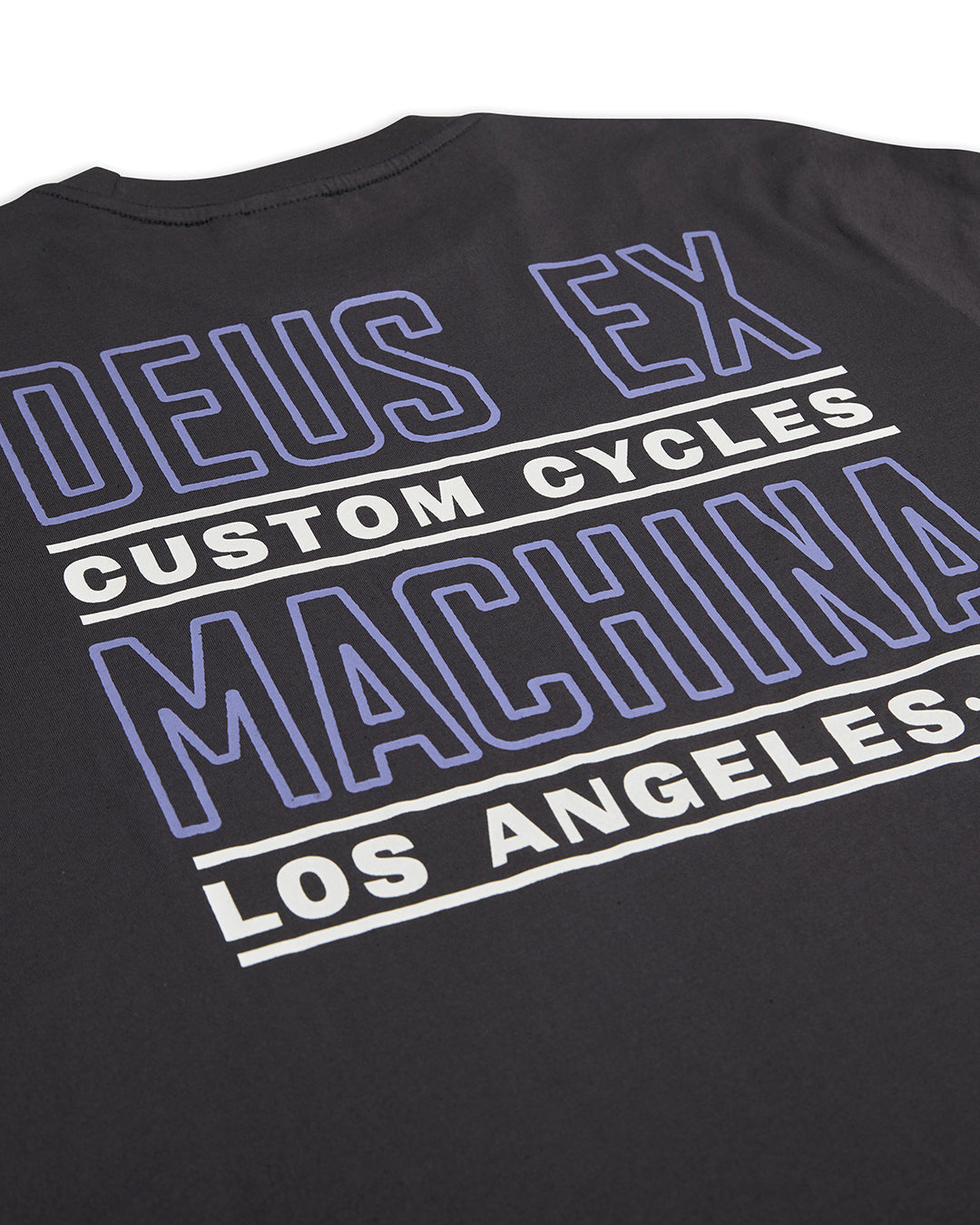 Polera Deus Ex Machina Beam Tee Graphic Negro Anthracite