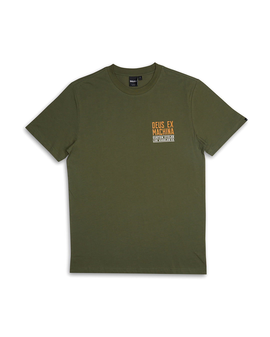Polera Deus Ex Machina Beam Tee Graphic Verde Oliva