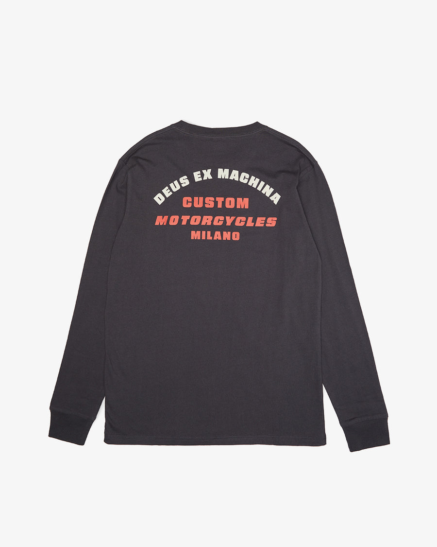 Impact Ls Tee Shadow Black