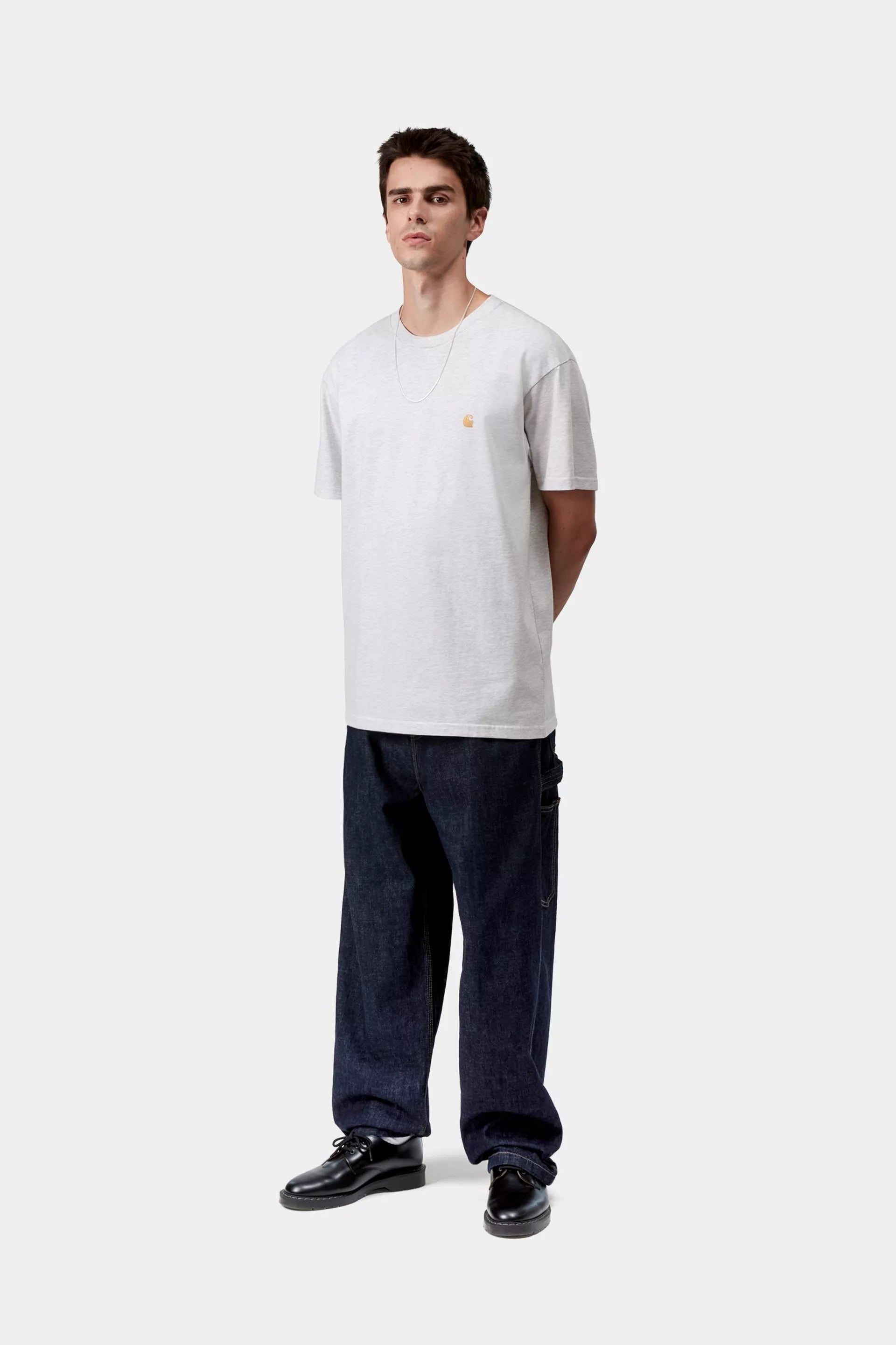 S/S Chase T-Shirt Ash Heather / Gold