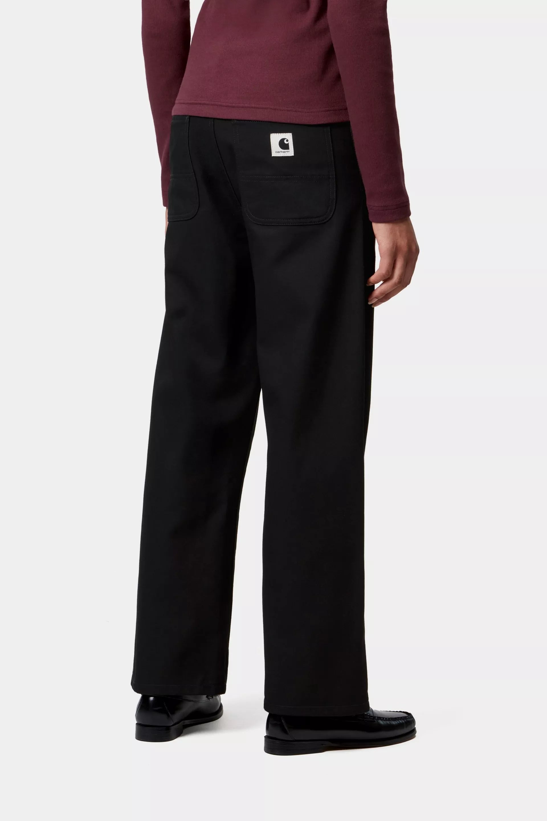 W' Simple Pant Black
