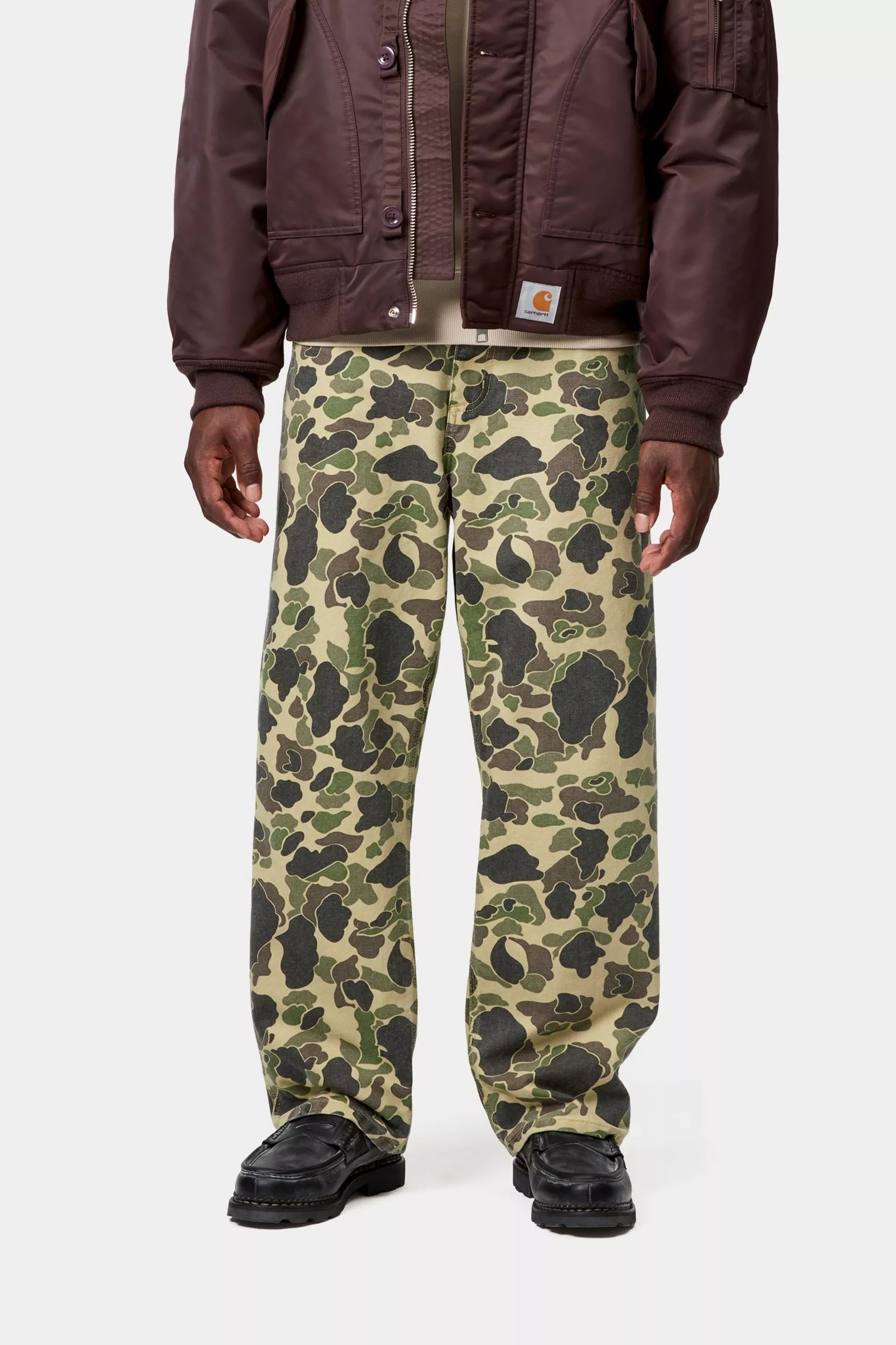Duck Single Knee Pant Camo Duck, Green