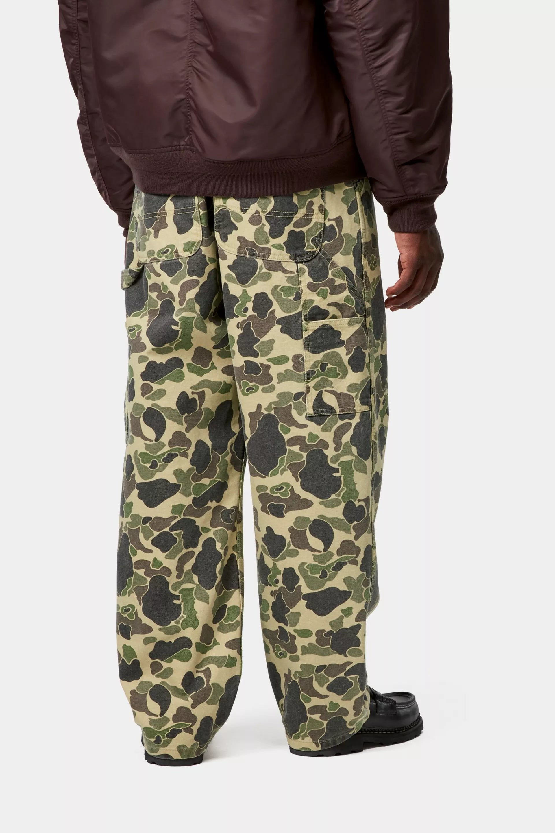Duck Single Knee Pant Camo Duck, Green