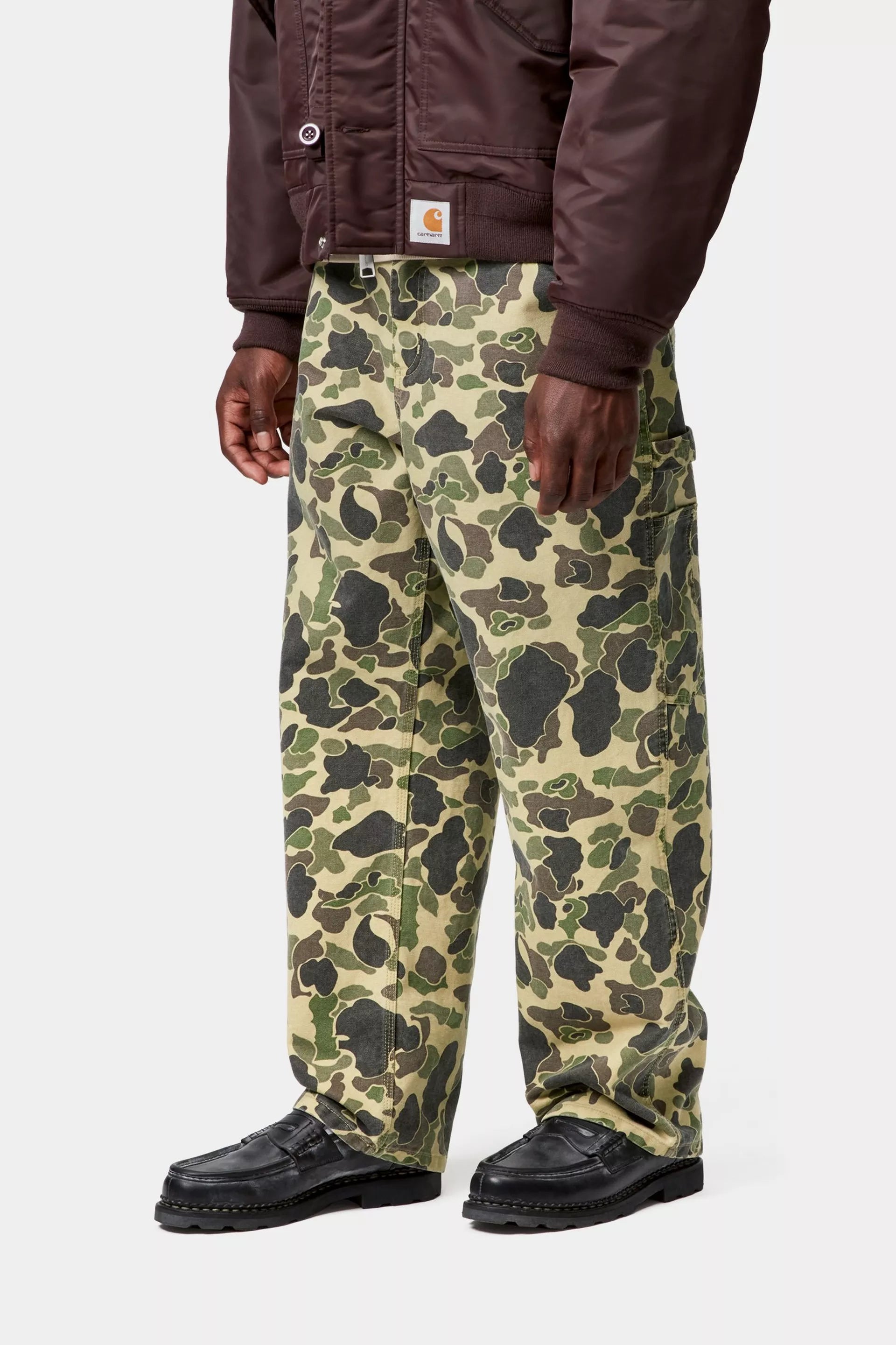 Duck Single Knee Pant Camo Duck, Green