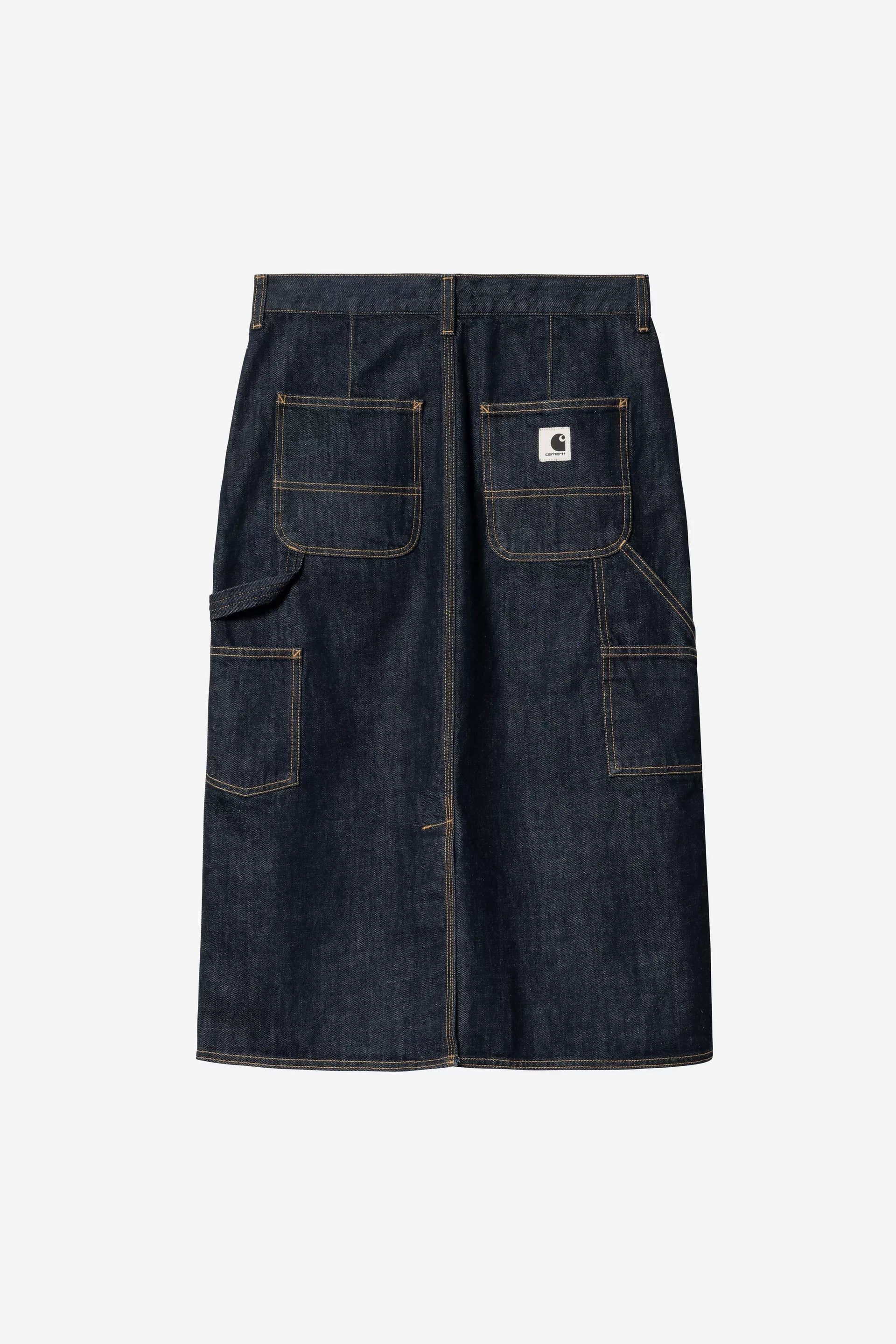 W' Single Knee Skirt Blue