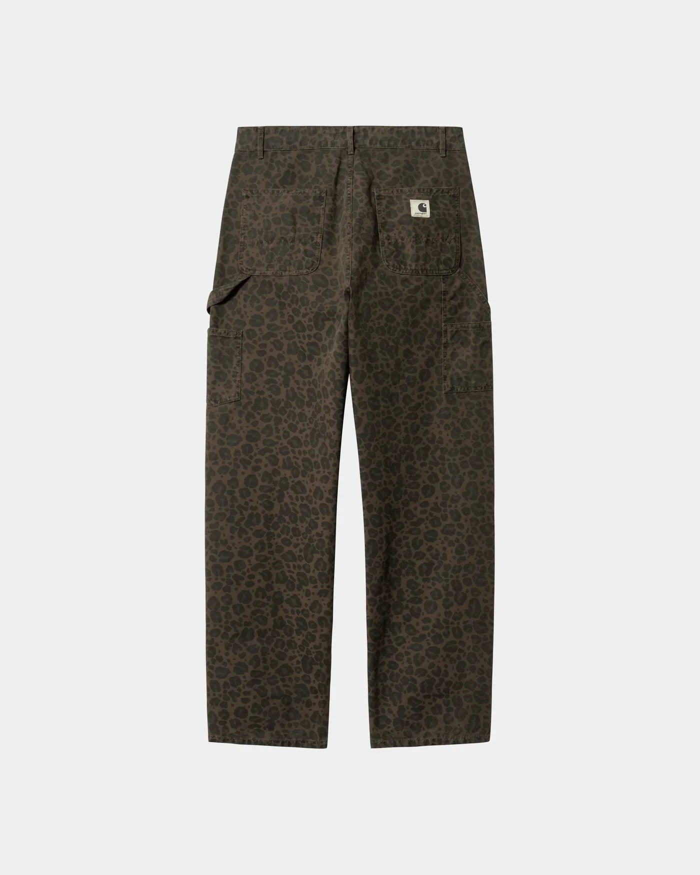 W' Leo Pierce Pant Straight Camo Leo, Tamarind / Office Green
