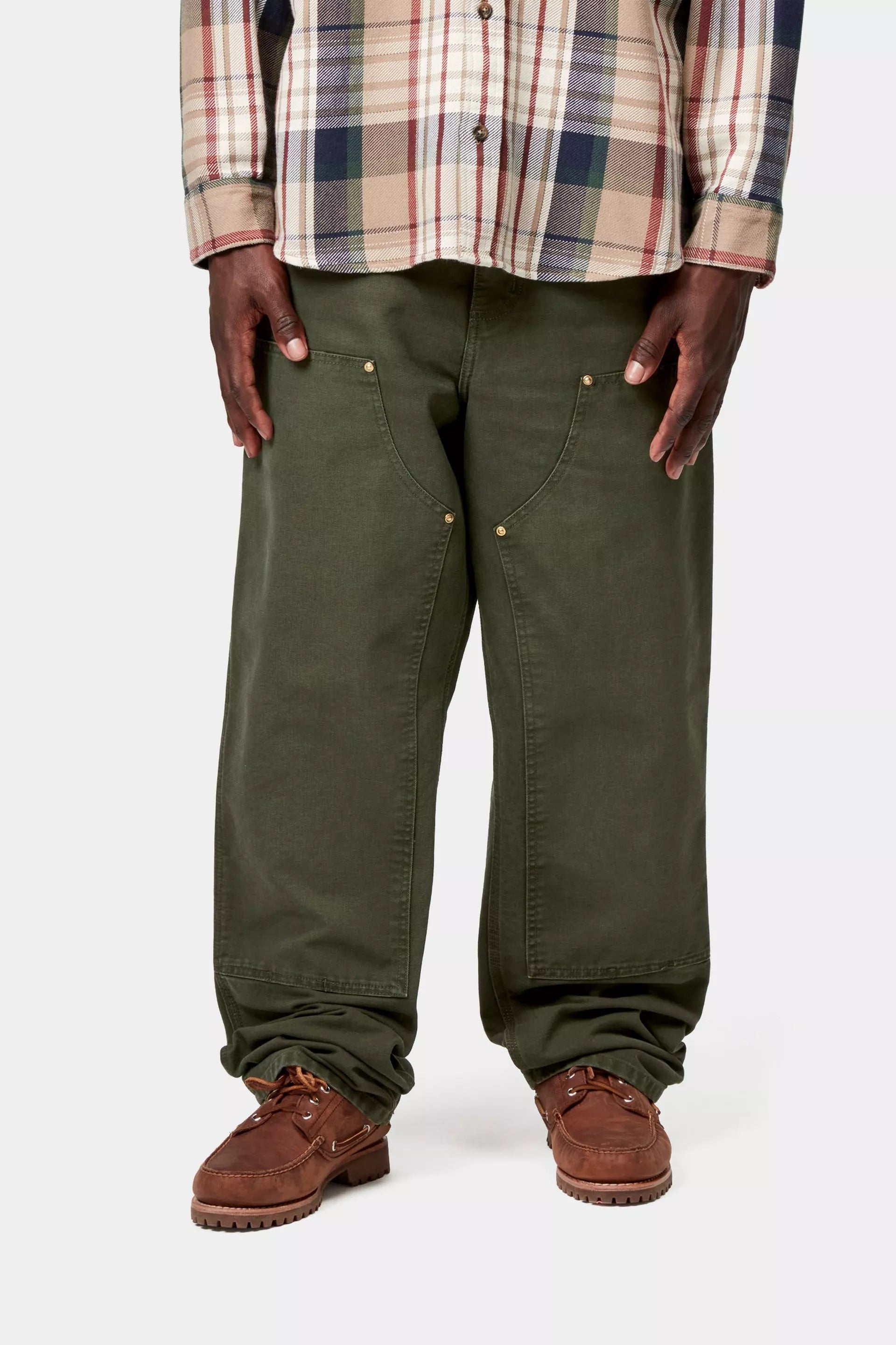 Double Knee Pant Olive