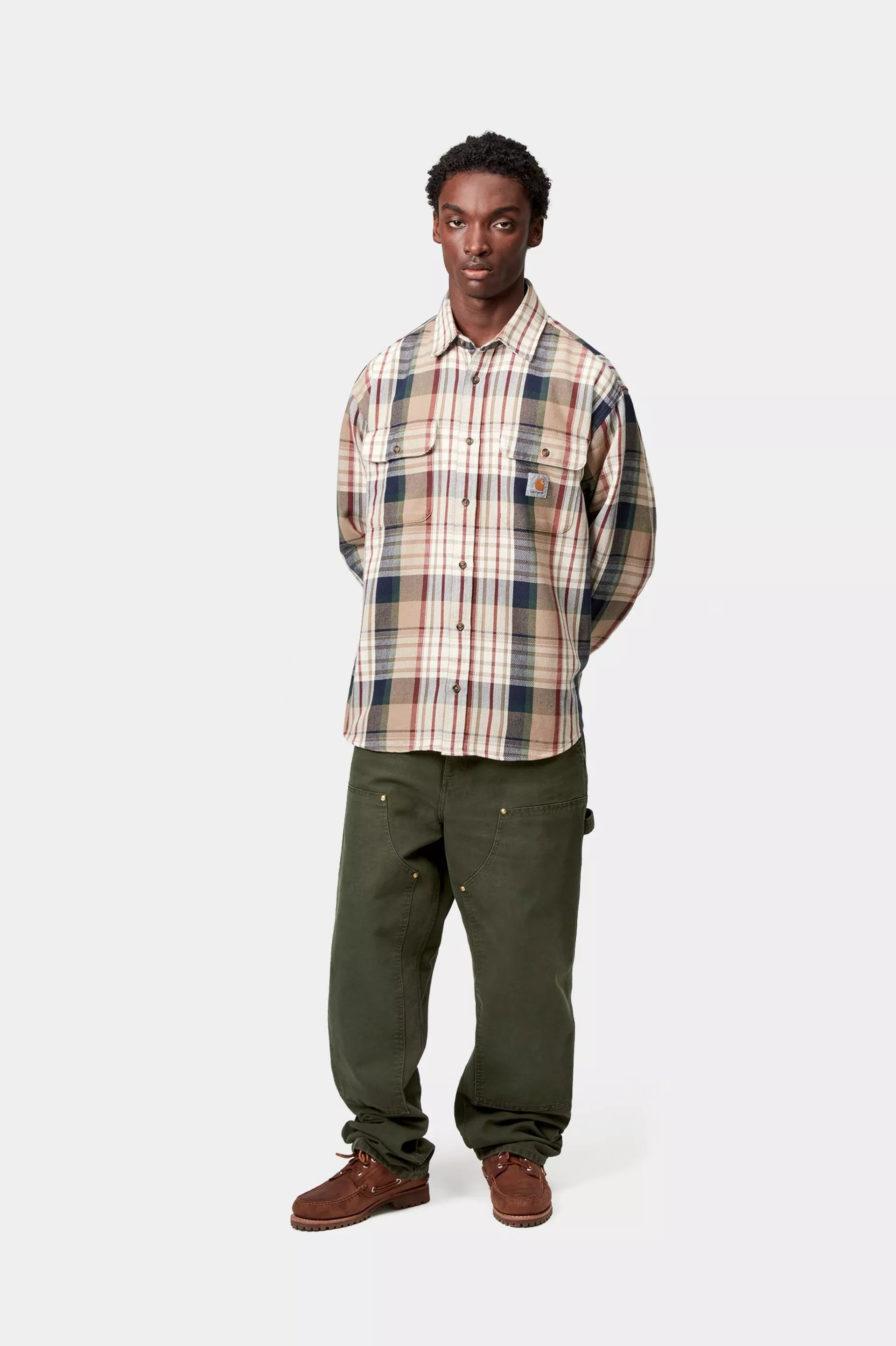 Double Knee Pant Olive