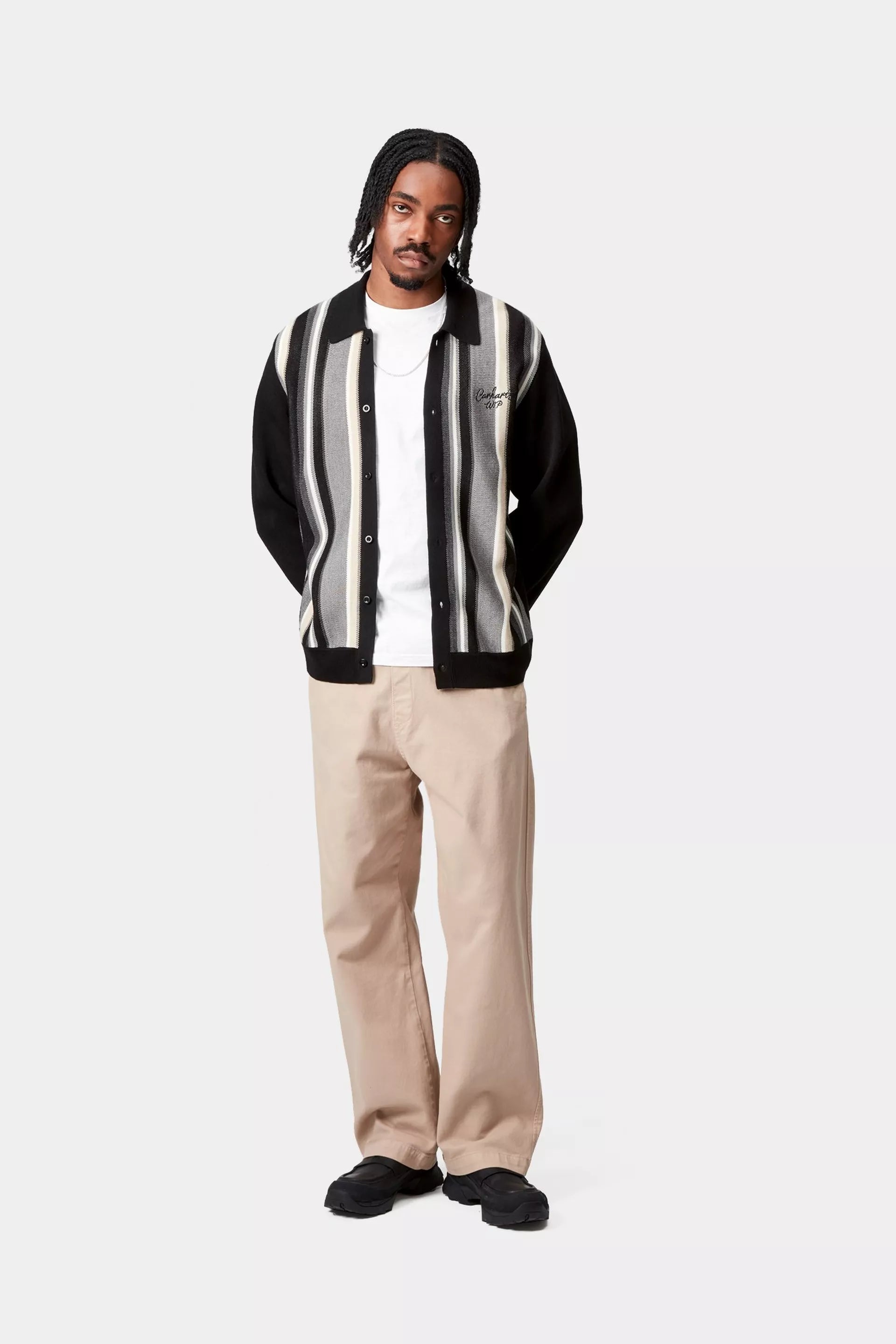 Bainter Cardigan Bainter Stripe, Graphite