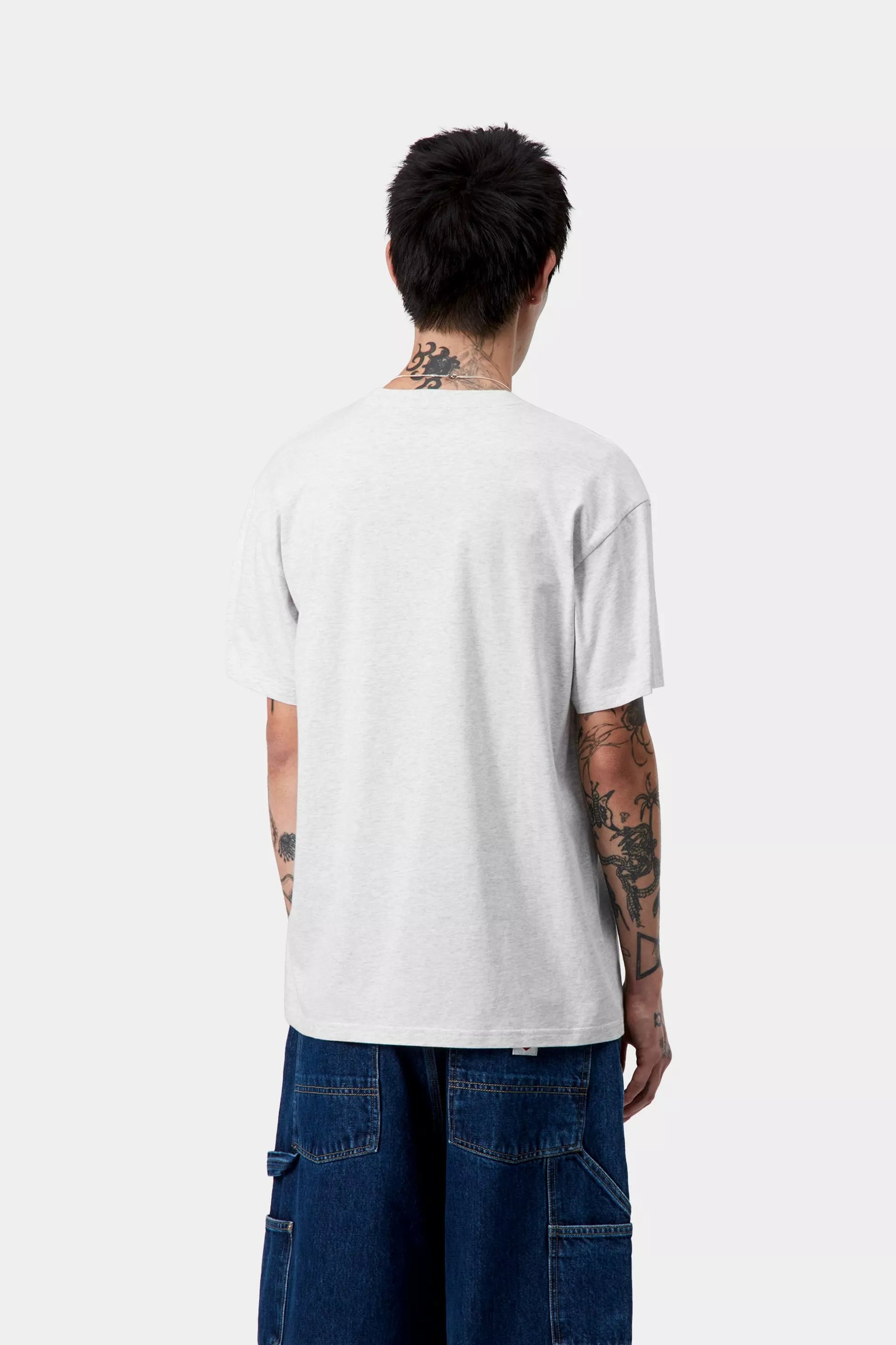 S/S Wild Dog T-Shirt Ash Heather
